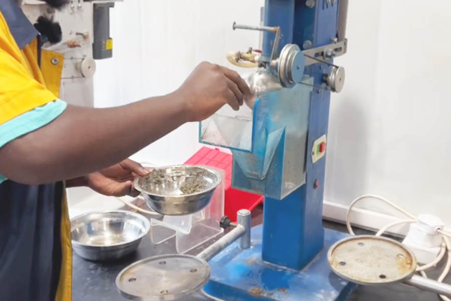 Beneficiation Test Of Lead Zinc Ore Samples In Laboratory