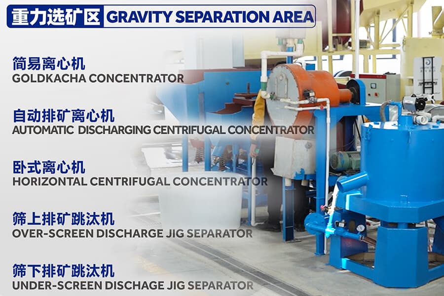 Gravity Separation Area