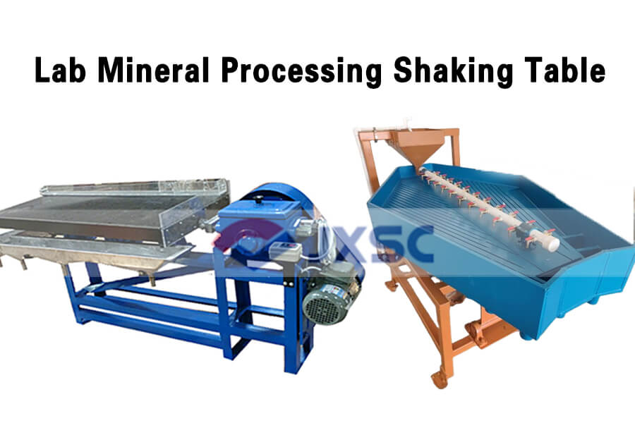 Two Types Of Shaking Table Commonly Used In Lab Mineral Processing ...